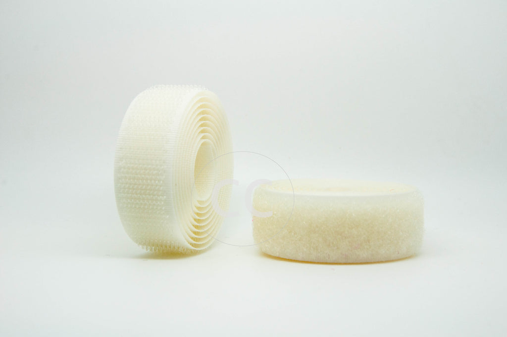 Natural / Cream Sew-on Hook & Loop tape Alfatex® Brand supplied by the Velcro Companies