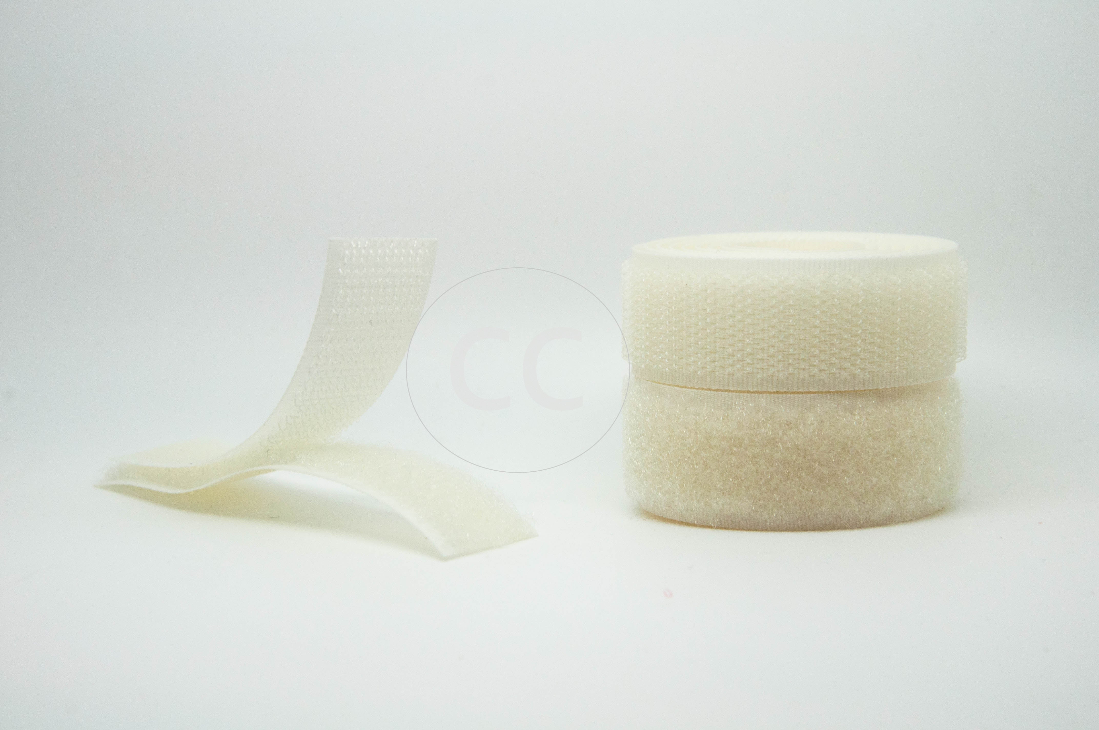 Natural / Cream Sew-on Hook & Loop tape Alfatex® Brand supplied by the Velcro Companies