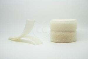 Natural / Cream Sew-on Hook & Loop tape Alfatex® Brand supplied by the Velcro Companies